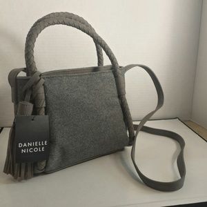 Danielle Nicol Grey Heather Crossbody Handbag